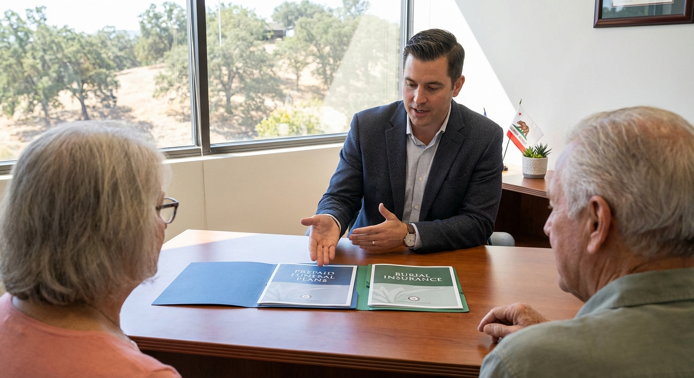 prepaid funeral plans vs burial insurance california - California insurance guide